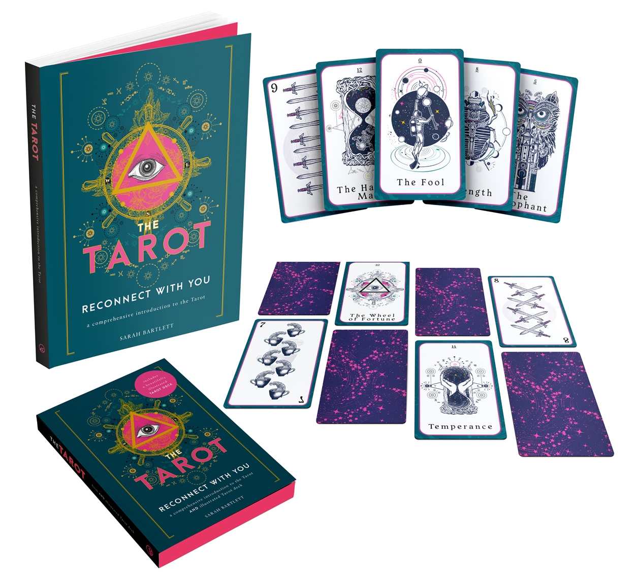 The Tarot Book And Card Deck By Sarah Bartlett The Home Of Non Fiction Publishing