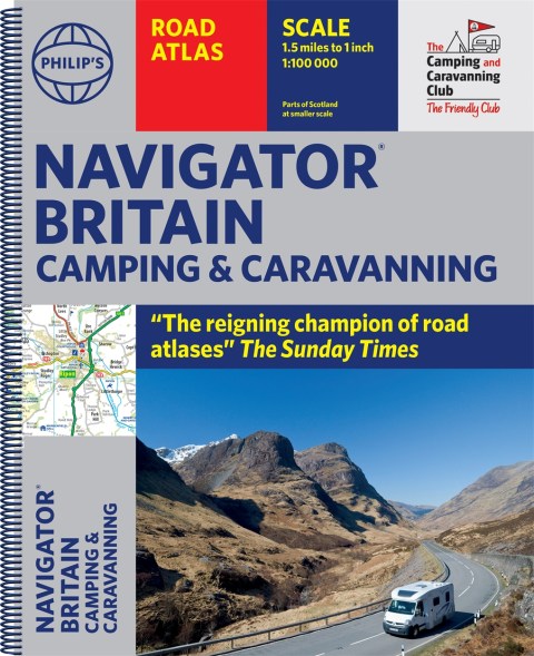 Philip's Navigator Camping and Caravanning Atlas of Britain