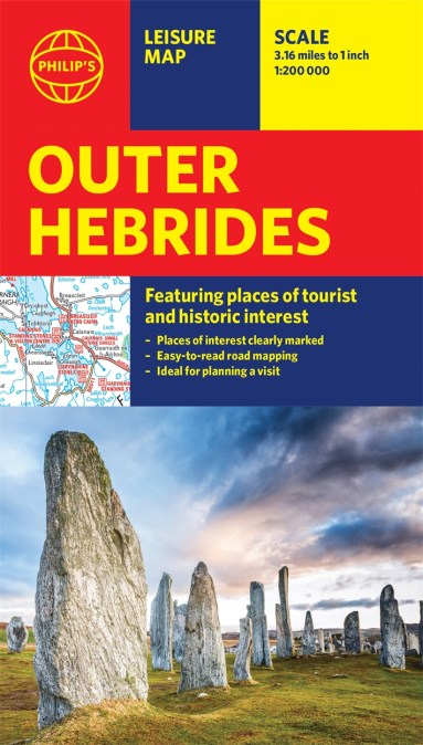 Philip’s Outer Hebrides: Leisure and Tourist Map