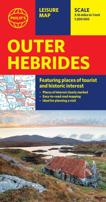 Philip's Outer Hebrides: Leisure and Tourist Map